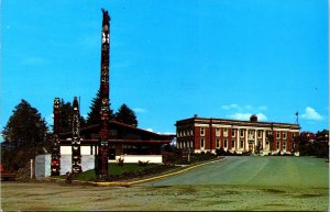 Canada The Prince Rupert Museum With Provincial Courthouse B.C. Postcard 09.58
