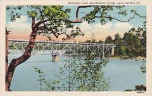 Kentucky Danville Herrington Lake and Kennedy Bridge Curteich