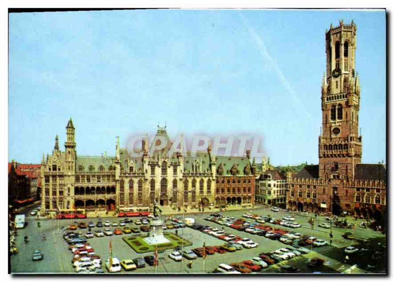 Modern Postcard Brugge Grand'place