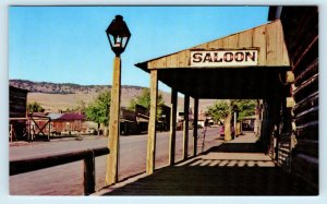 VIRGINIA CITY, MT Montana ~ Famous MINING TOWN Street Scene 1977  Postcard