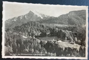 Mint Germany Real Picture Postcard RPPC Obersalzberg Leader House Aerial View