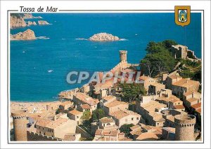 Postcard Modern Tossa de Mar (Brave Casta) General view of the Vila Vella