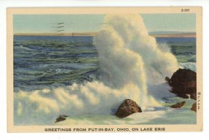 OH - Put-In-Bay.  Lake Erie, Greetings from…