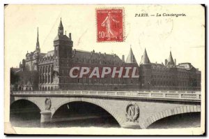 Paris - 1- Concierge - Old Postcard