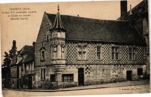 CPA VERNEUIL - Maison XV siécle avec tourelle et facades en .. (182565)