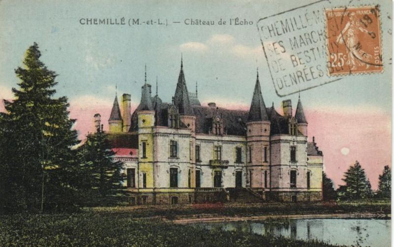 CPA CHEMILLE Chateau de l'Echo (171448)