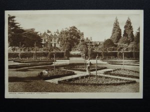 Shropshire LILLESHALL HALL Gardens East Front c1920s Postcard by R.A.P.