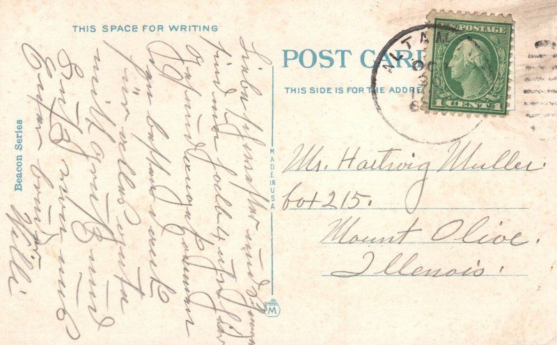 St. Louis MO-Missouri, New Post Office Postal Service Building Vintage Postcard