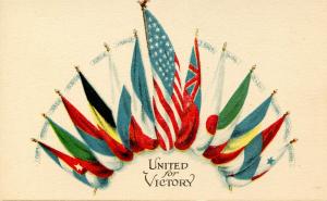 Patriotic - United For Victory WWI, Flags