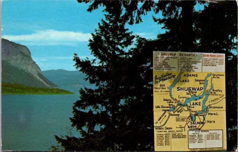 Canada British Columbia Shuswap Lake 1963