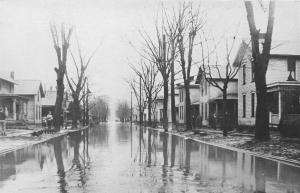 F32/ Newark Ohio RPPC Postcard c1970s REPRINT 1913 Flood Disaster 22