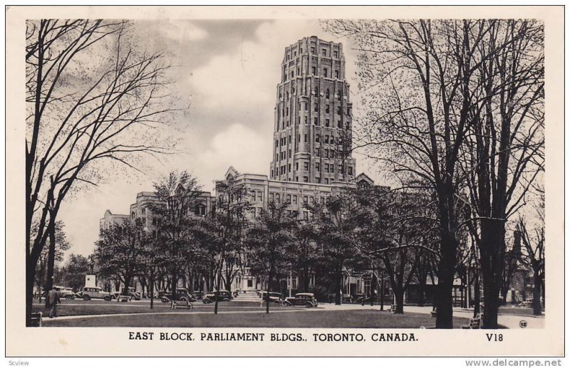 RP, East Block, Parliaments Buildings, Toronto, Ontario, Canada, PU-1940