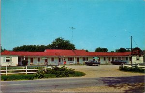 Viking Motel Jackson MI Postcard PC418