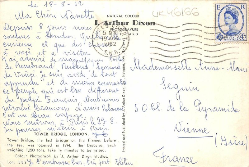 uk46166 tower bridge london uk