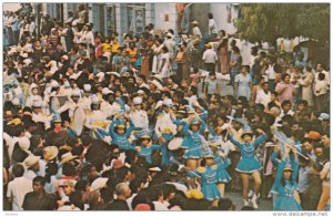 HONDURAS, 1940-1960´s; Palillonas Del Instituto Maria Regina, Carnaval Ceibeno