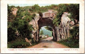 Tunnel Kenmore Road Killarney WB Postcard VTG Vintage UNP Unposted Unused 