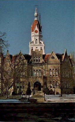 Pike County Courthouse Pittsfield Illinois IL United States Illinois Other Postcard