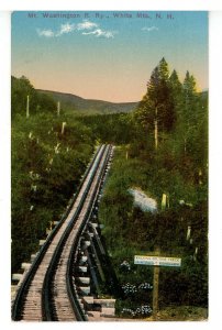 NH - Mt. Washington. Cog Railway Tracks