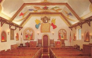 LAWTON, Oklahoma OK   HOLY CITY CHAPEL Interior Painting~Irene Malcolm  Postcard