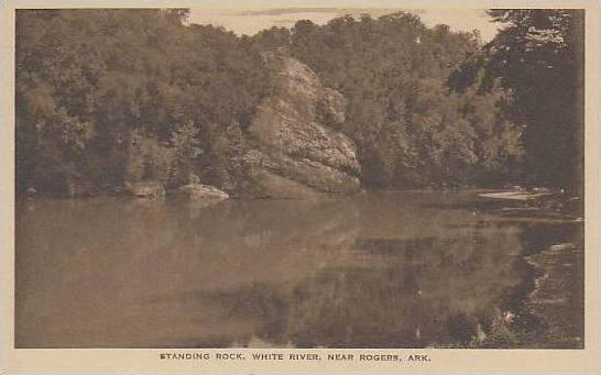 ArkansasRogers Standing Rock White River Albertype