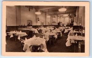 QUEBEC Kerhulu Grand Restaurant interior CANADA Postcard