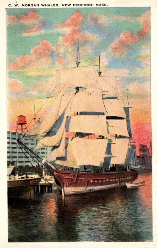 Massachusetts New Bedford Whaler C W Morgan