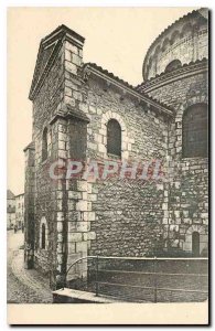 Old Postcard Tournus Saint Philibert Chapel central apse