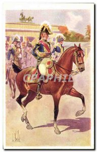 Old Postcard Fantasy Illustrator Vallet Lefebvre Army