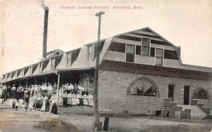 Hartford Michigan Travers' Canning Factory Exterior Vintage Postcard U727