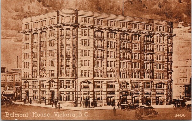 Belmont House Victoria BC Unused Empire Series Postcard E94