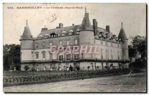 Old Postcard Rambouillet The castle