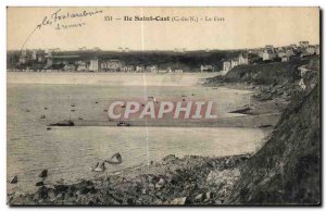 Old Postcard Miss Saint Cast Le Fort