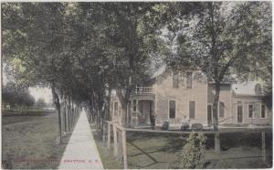 North Dakota ND Postcard c1910 DRAYTON Commercial Hotel