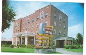 Wytheville VA George Wythe Hotel Vintage Virginia Postcard