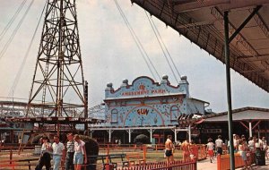 Ocean View Virginia Amusement Park Vintage Postcard AA61259