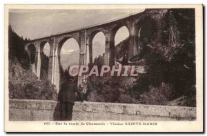 On Route Chamonix - Vallee Saint Mary - Old Postcard