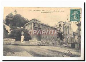 Chambery Old Postcard Chateau des Ducs de Savoie (11th) Historic monument