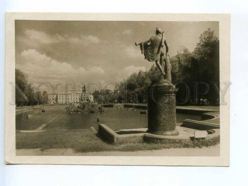 236882 USSR RUSSIA PETERHOF Upper park Soyuzfoto 1938 year