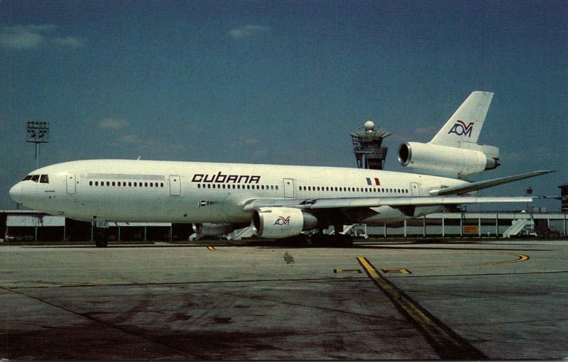 Cubana McDonnell Douglas DC-10-30 At Orly Airport Paris