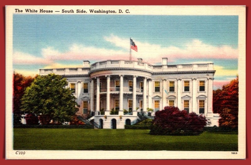 Washington DC - The White House - South Side - [DC-398]