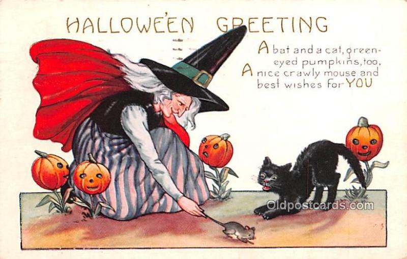 Whitney Made Publishing Halloween 1924 