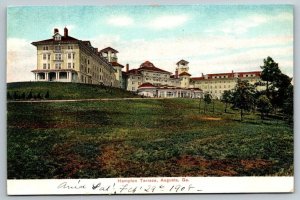 Hampton Terrace Hotel  Augusta  Georgia   Postcard  c1910