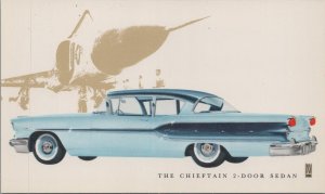 Postcard Vintage Car The Chieftain 2 Door Sedan