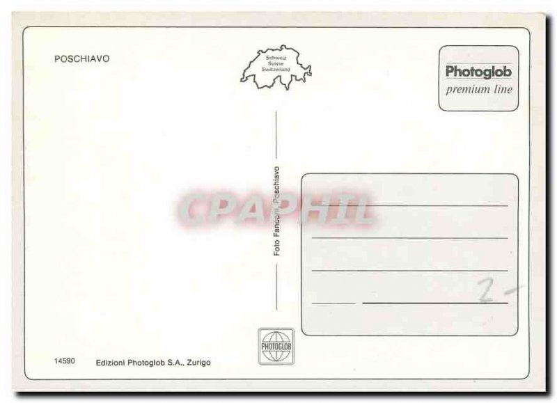 Postcard Modern Poschiavo