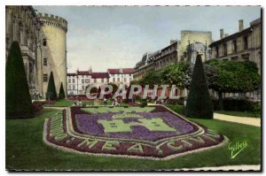 Postcard Old Angouleme Les Jardins de l'Hotel de Ville Angouleme Weapons