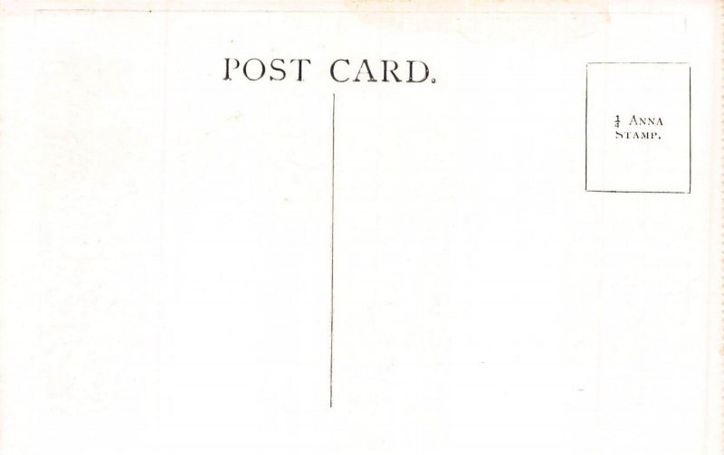 L381 India Matheran Automobile station vintage postcard