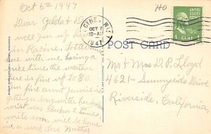 Washington Park Swimming Pool Postcard