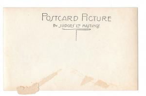 Sunset Judges Hastings England RPPC Real Photo Sepia Postcard