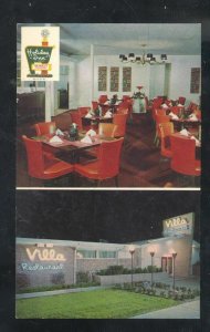 AMARILLO TEXAS HOLIDAY INN MOTEL INTERIOR ROUTE 66 ADVERTISING POSTCARD