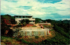 Vtg Hotel Montemar Aguadilla Puerto Rico Chrome Postcard